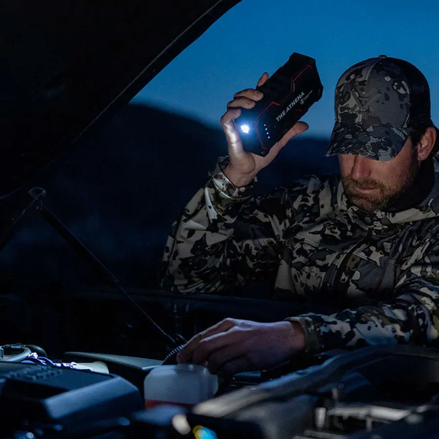 The Athena Portable Jump Starter & USB Charger from Uncharted Supply Co