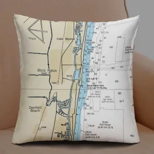 The Boca Raton Square Pillow Cover