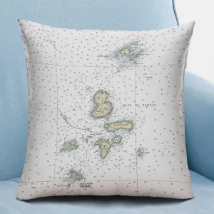 The Isles of Shoals Square Pillow Cover