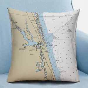 The Jupiter Inlet Square Pillow Cover