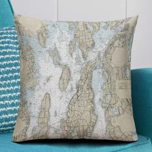 The Narragansett Bay Square Pillow Cover