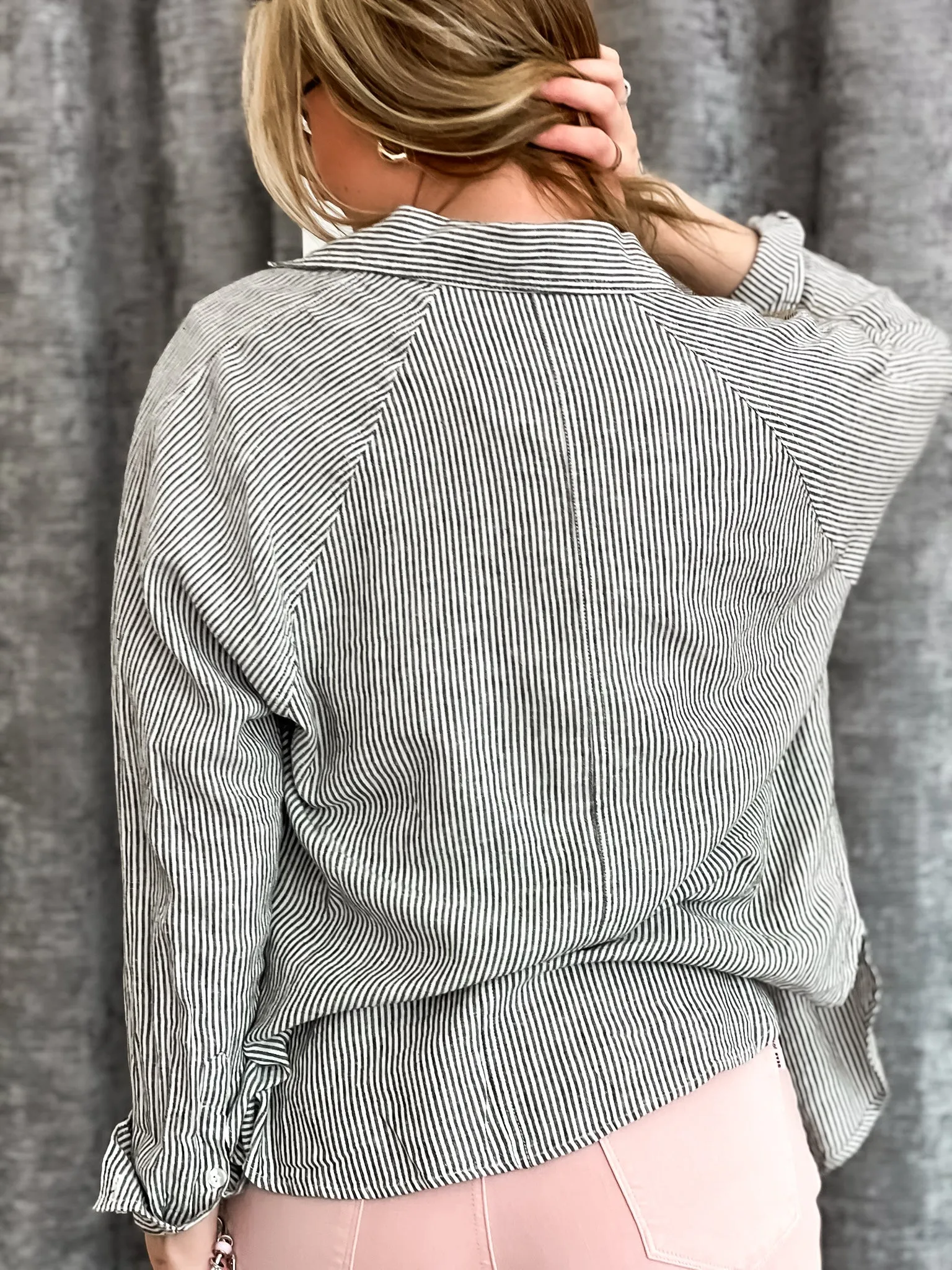 The Perfect Line Top - Sea Salt