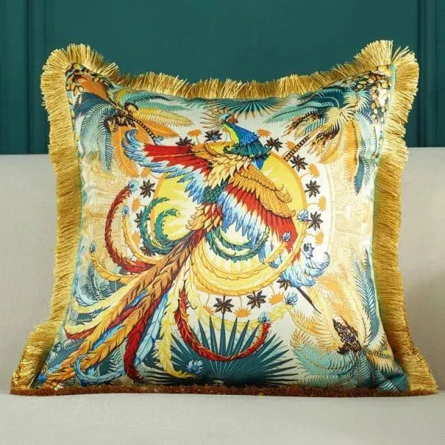 The Royal Animal Collection Printed Throw Cushion Pillow Cover