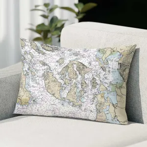 The San Juan Islands Rectangle Pillow Cover