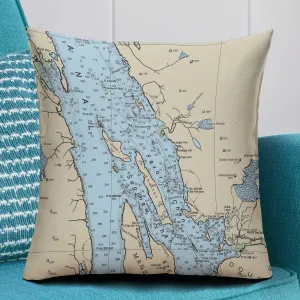 The Shelter Island AK Square Pillow Cover