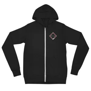 Thirteen | 10 Apparel 4CNRS Logo Unisex zip hoodie