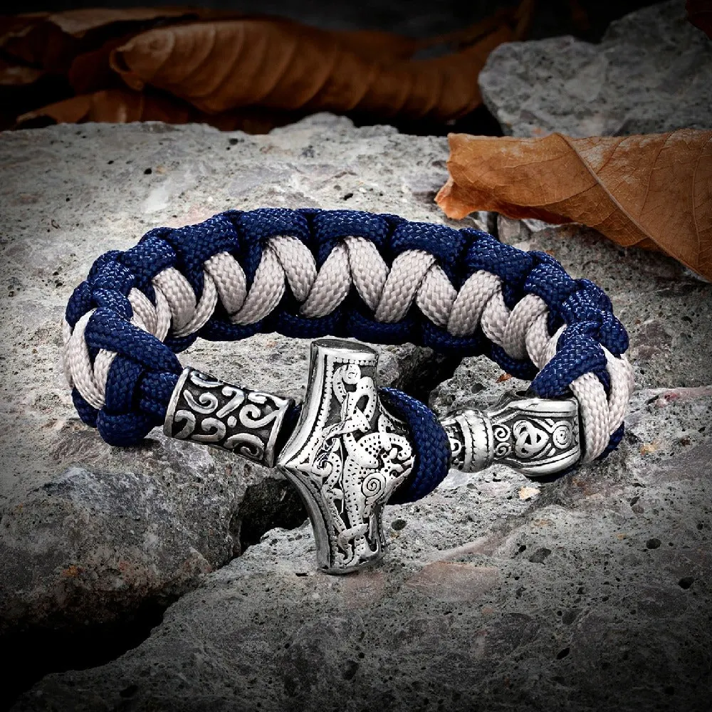 Thor's Hammer Paracord Bracelet