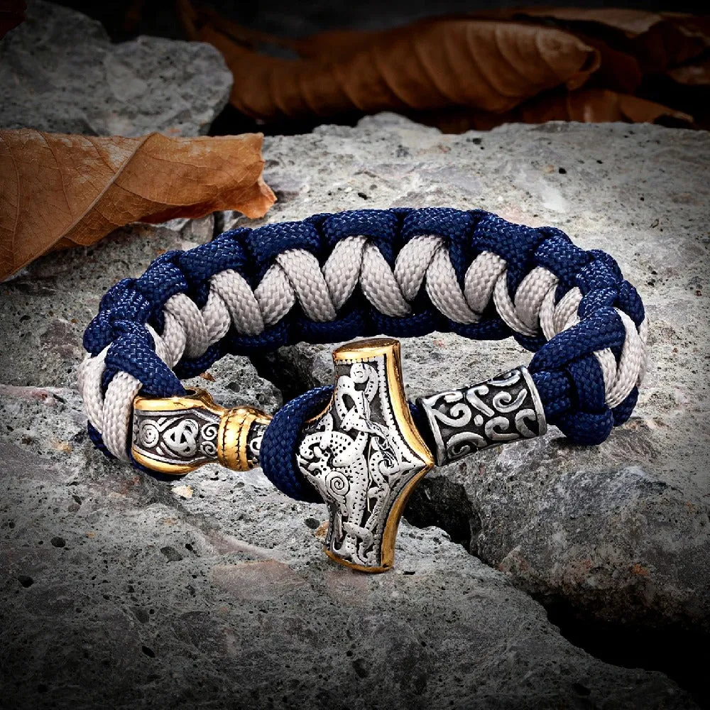 Thor's Hammer Paracord Bracelet