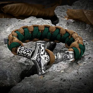 Thor's Hammer Paracord Bracelet