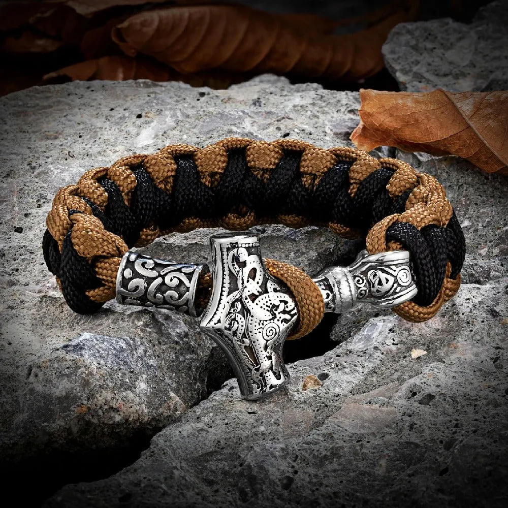 Thor's Hammer Paracord Bracelet
