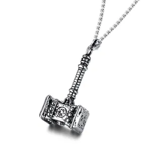 Thor's Hammer Pendant Necklace