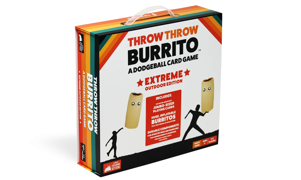 Throw Throw Burrito Extreme Outdoor Edition