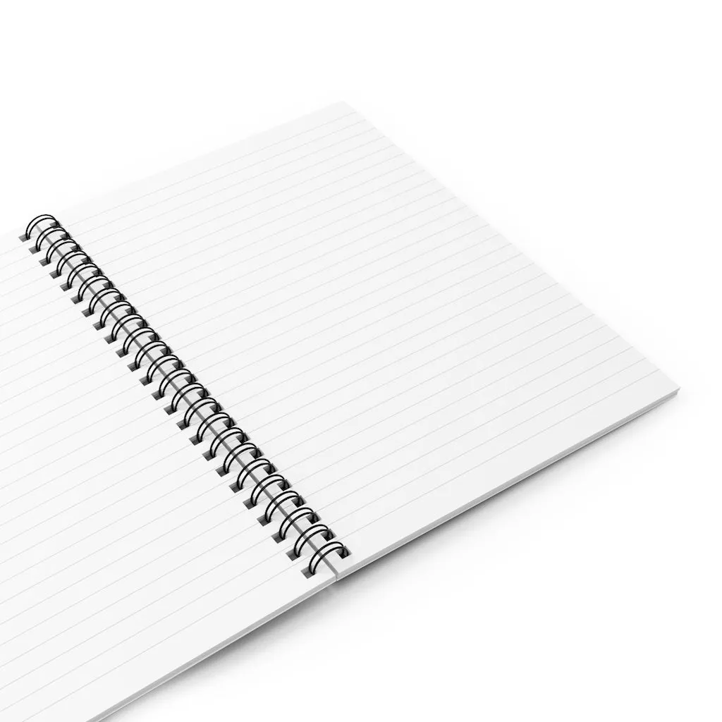 Thurisaz (Thor's Hammer) Viking Rune Spiral Notebook