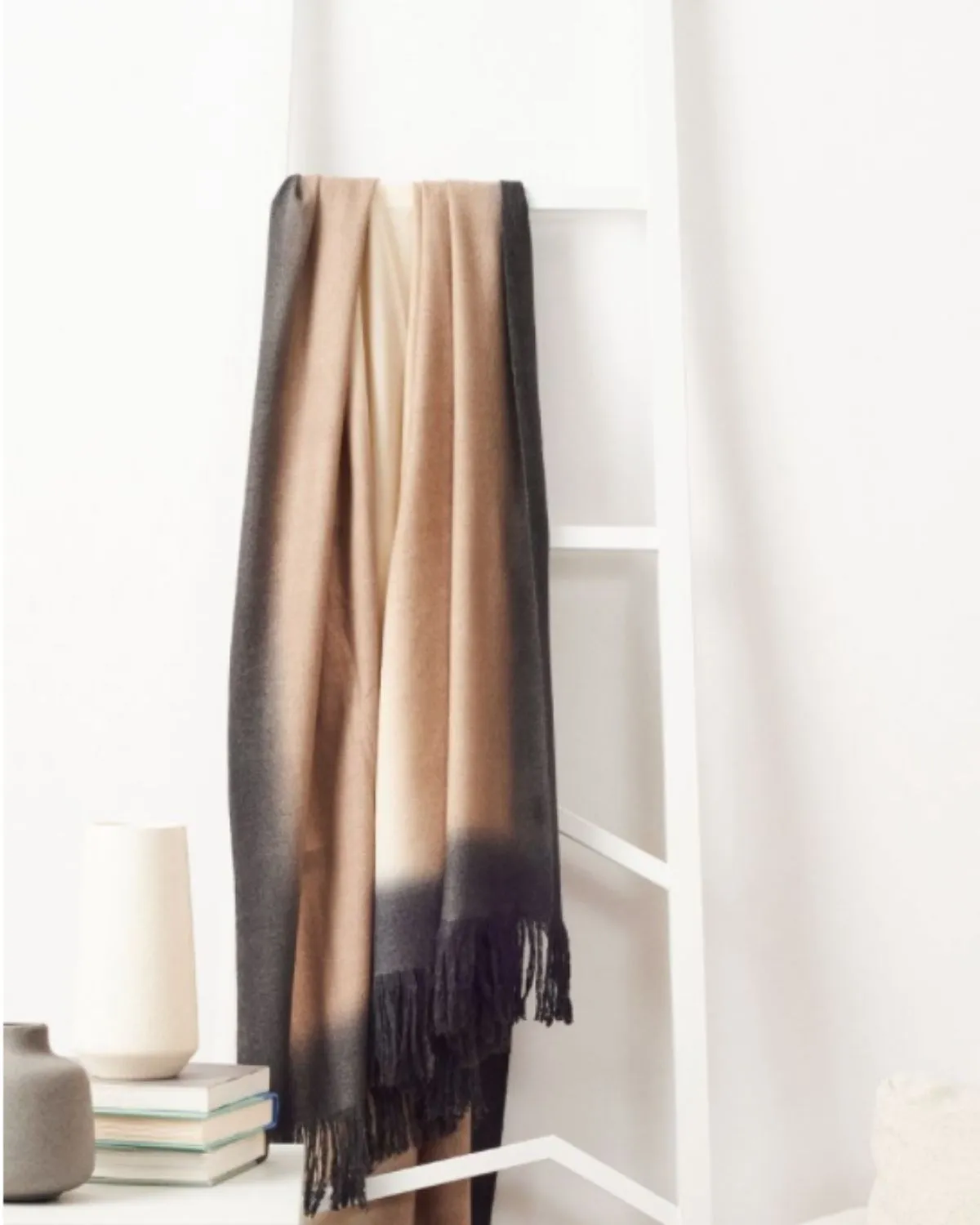 Toast Merino Wool Throw / Scarf