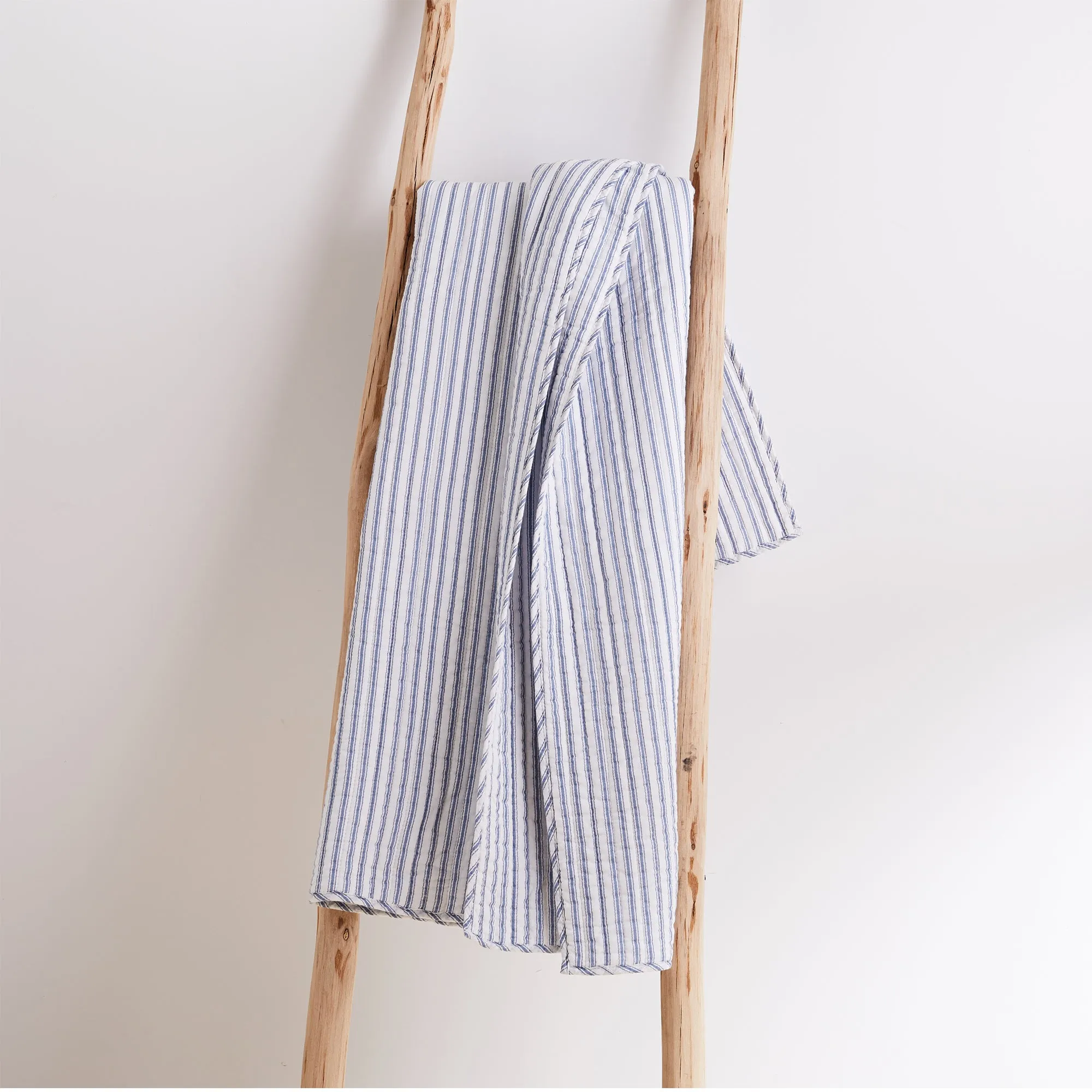 Tobago Stripe Quilted Throw