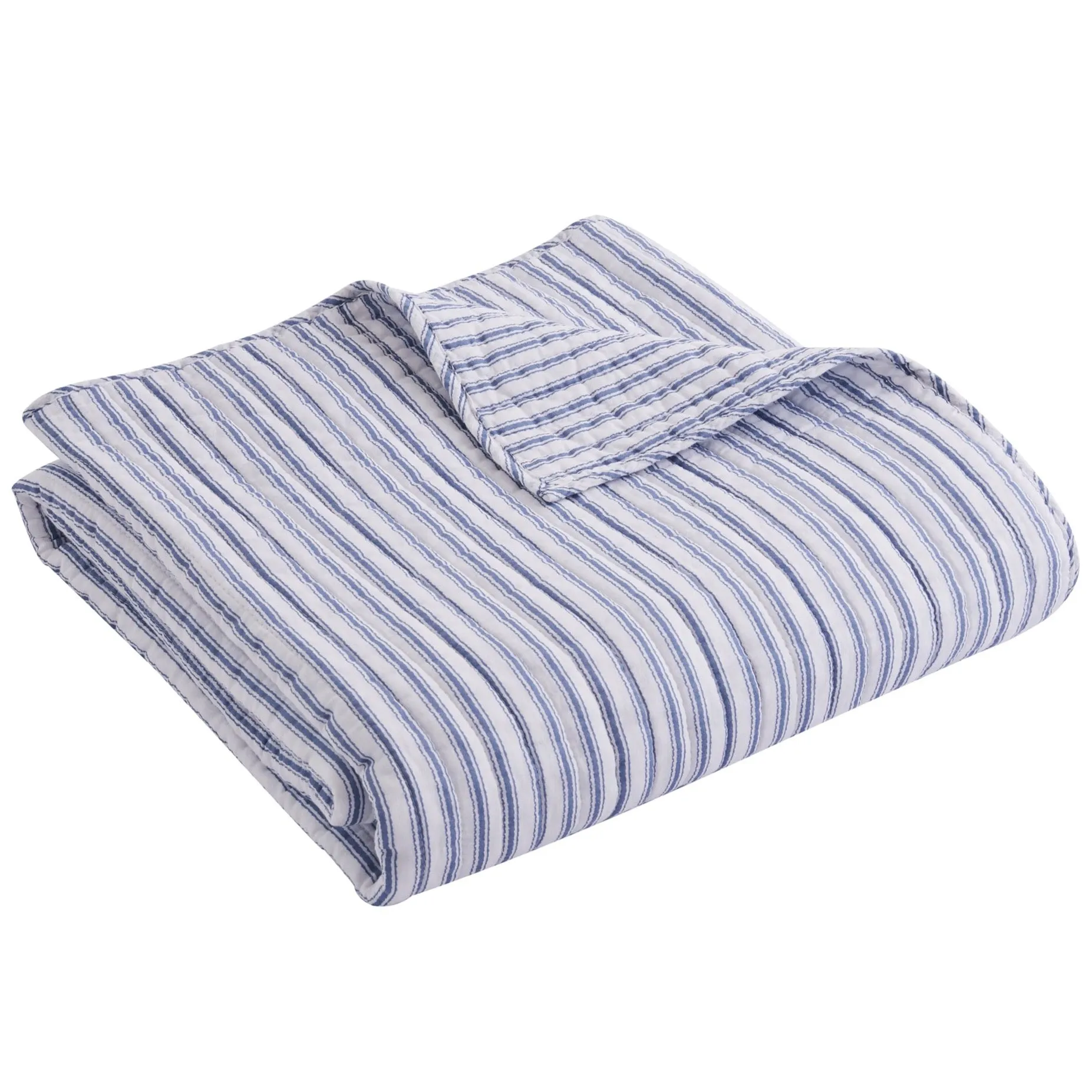 Tobago Stripe Quilted Throw