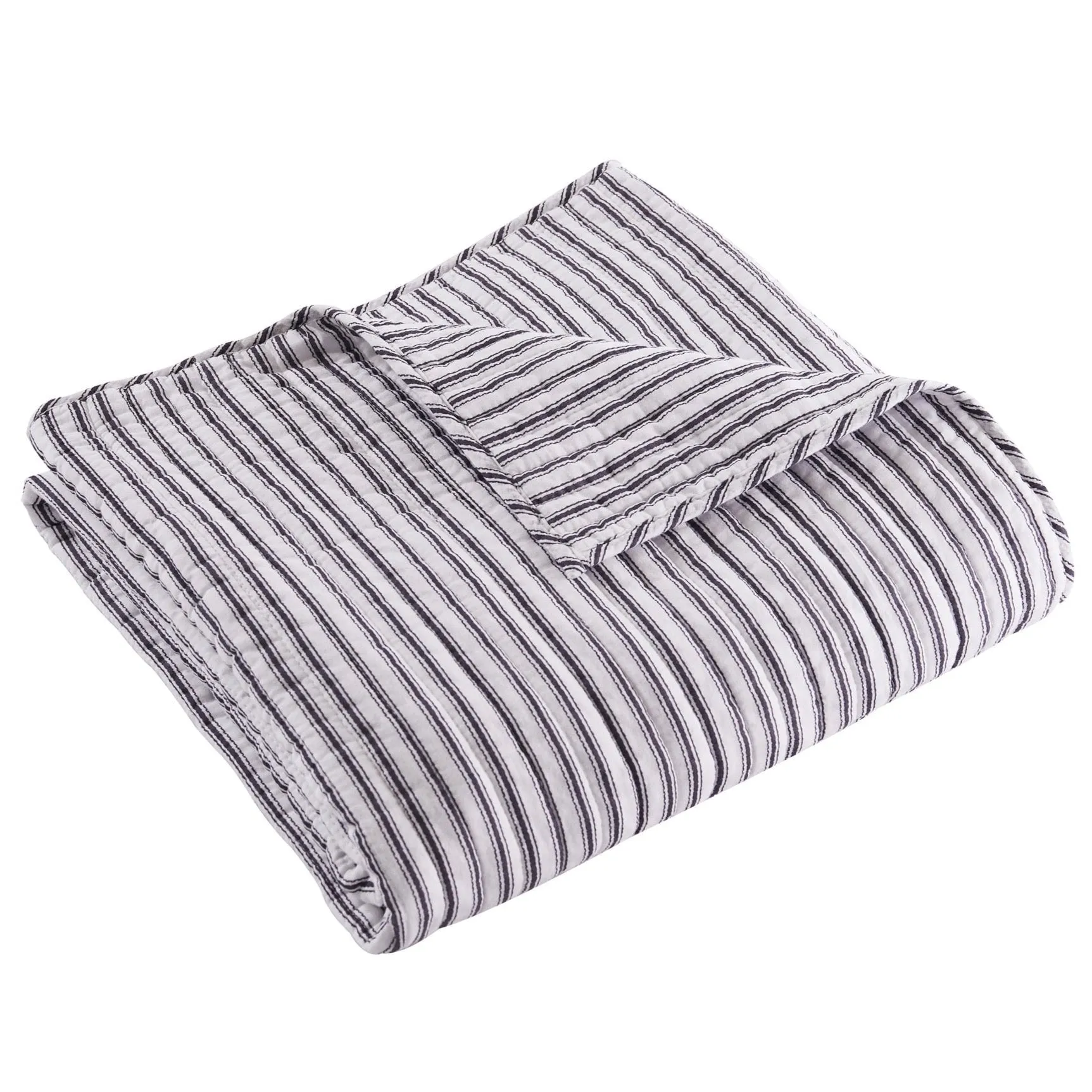 Tobago Stripe Quilted Throw
