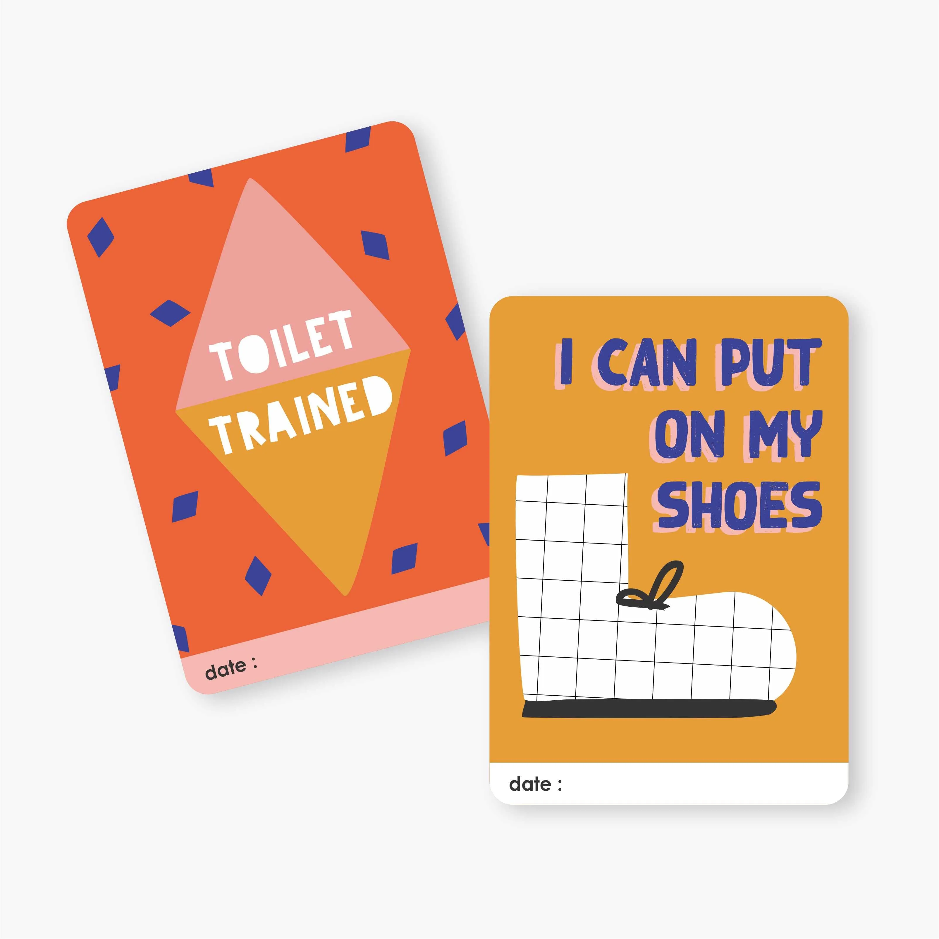 Toddler Milestone Cards