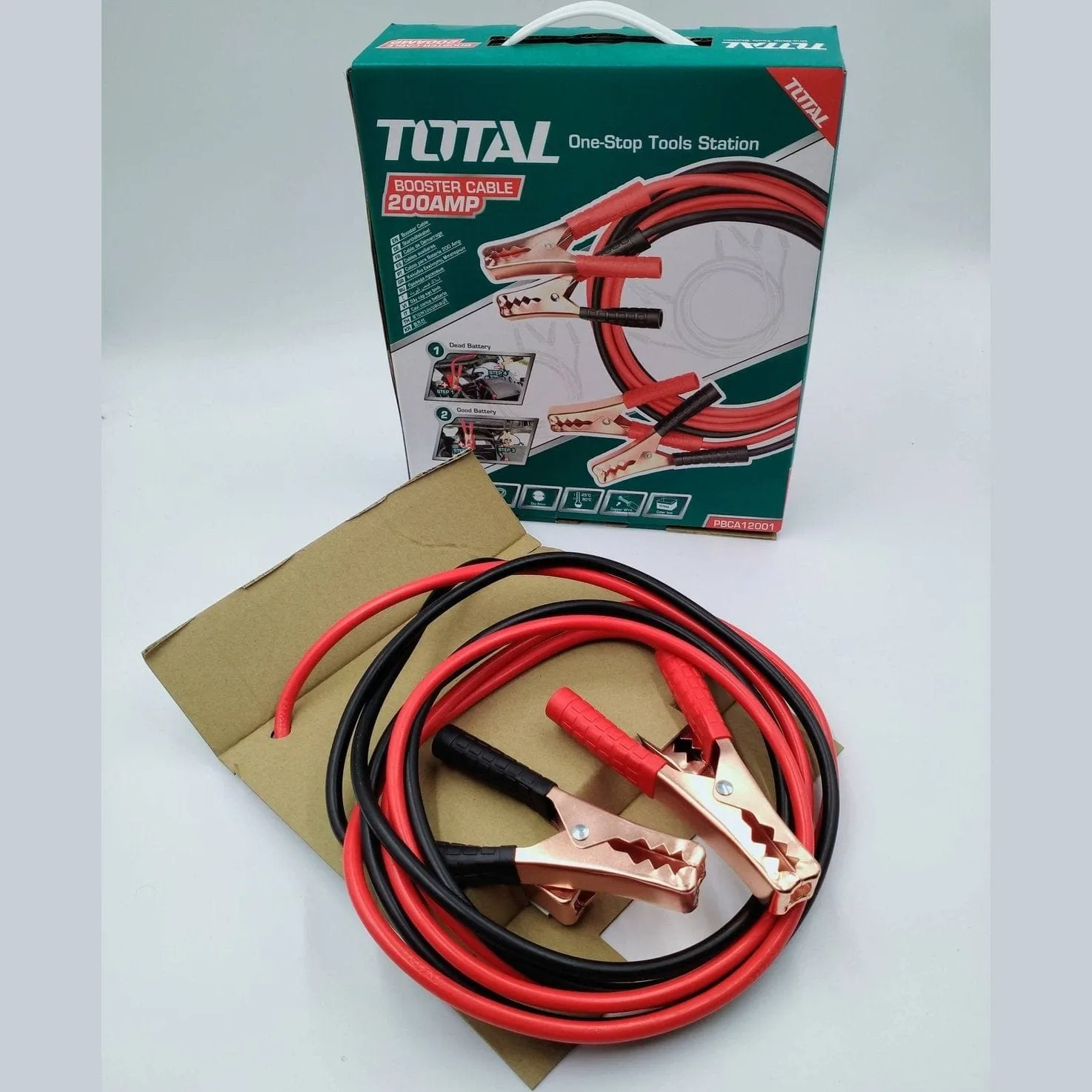 Total Booster cable 200AMP -  PBCA12001