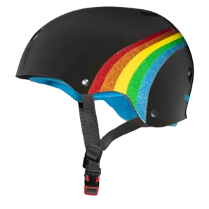 Triple 8 Certified Sweatsaver - Black Rainbow -