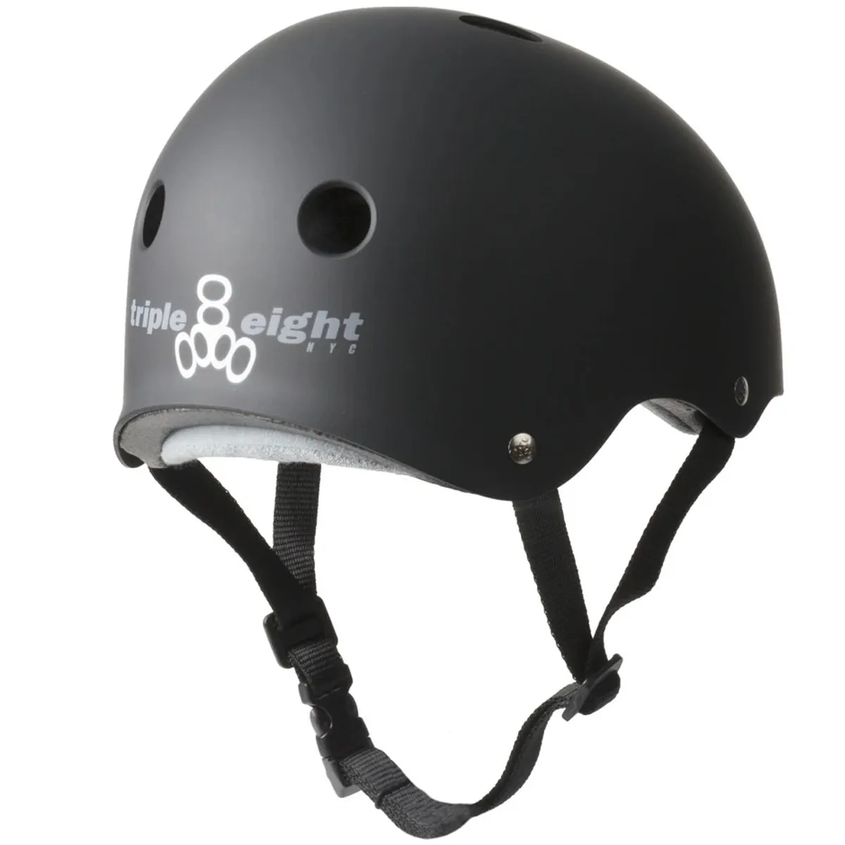 Triple 8 - Certified Sweatsaver Helmet Matte Black