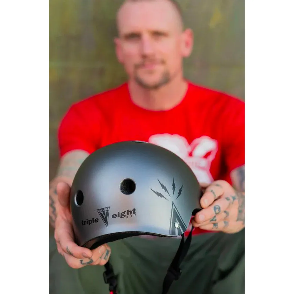 Triple 8 - Certified Sweatsaver Helmet Mike Vallely Signature Edition