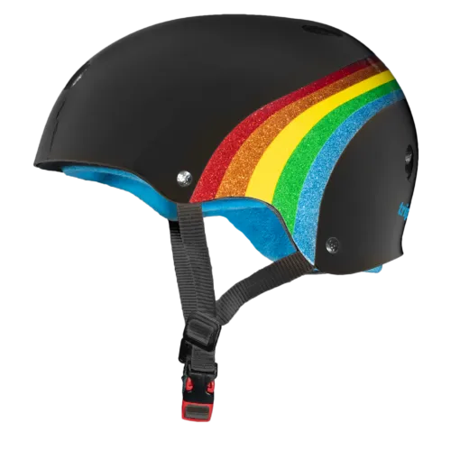 Triple 8 Certified Sweatsaver  - White Rainbow -