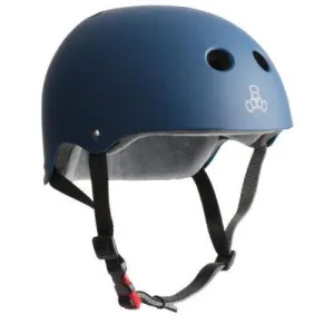 Triple 8 The Certified Helmet SS Navy Rubber