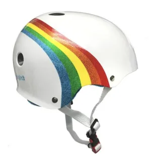 Triple 8 The Certified Helmet SS Rainbow Sparkle White