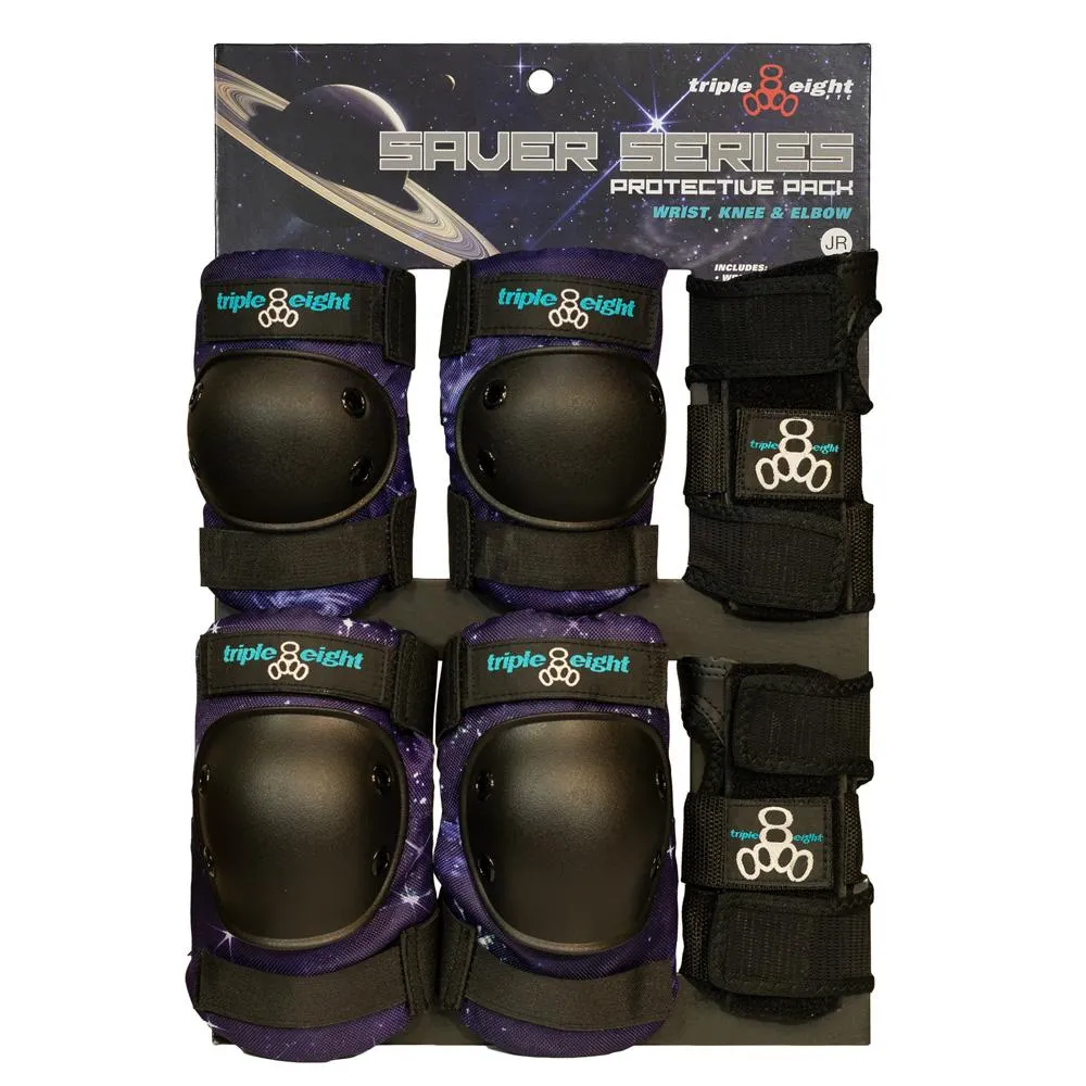 Triple 8 Tri Pack Junior Galaxy Purple