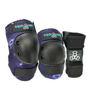 Triple 8 Tri Pack Junior Galaxy Purple