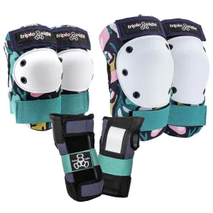 Triple Eight Saver Series Tripple Pad Set - Floral