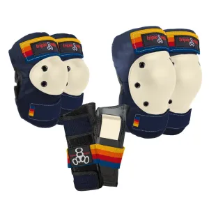 Triple Eight Saver Series Tripple Pad Set - Pacific