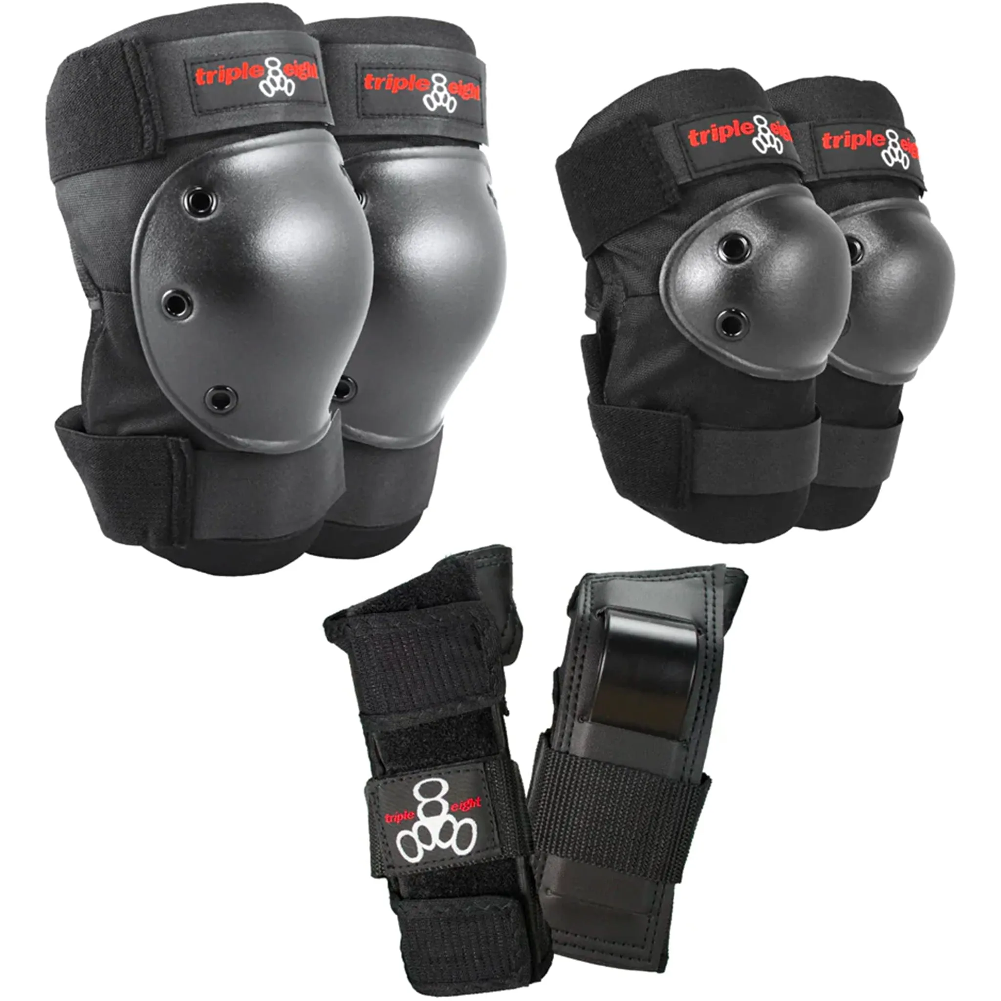 Triple Eight Savers Series 3 Pack Black