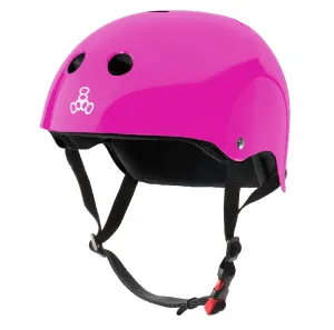 Triple Eight Sweatsaver Cert Helmet Glossy Pink