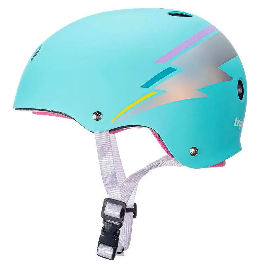 Triple Eight Sweatsaver Certified Helmet - Teal Hologram
