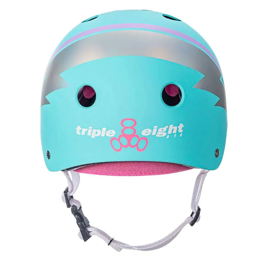 Triple Eight Sweatsaver Certified Helmet - Teal Hologram