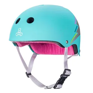 Triple Eight Sweatsaver Certified Helmet - Teal Hologram