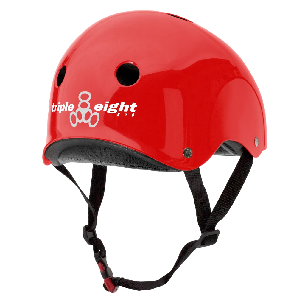 Triple Eight THE Certified Sweatsaver Skateboard Helmet