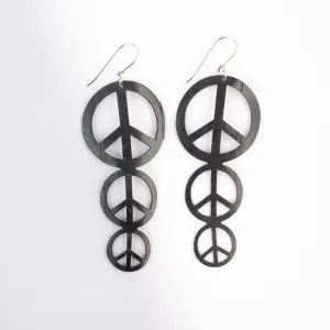 triple peace earring