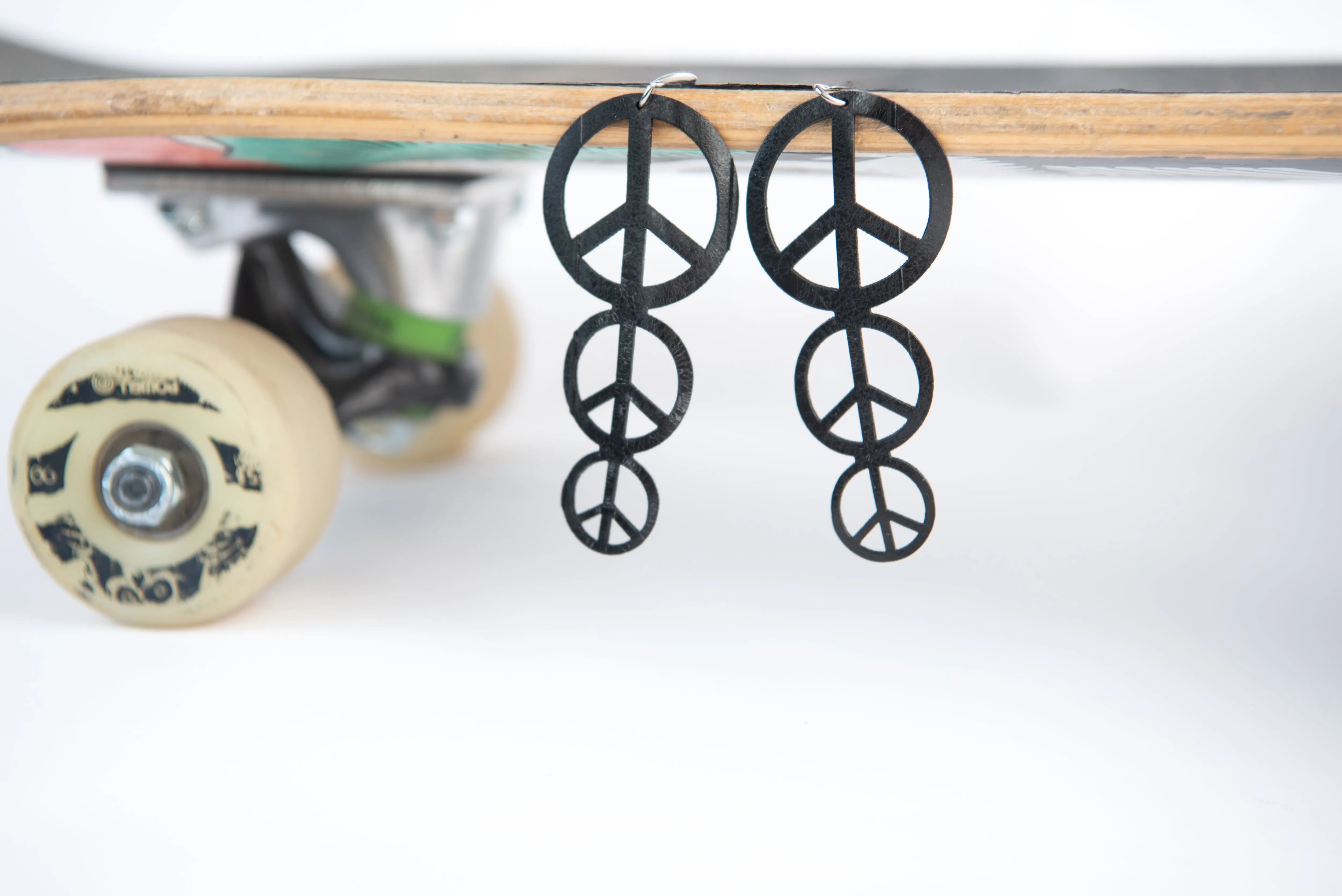 triple peace earring