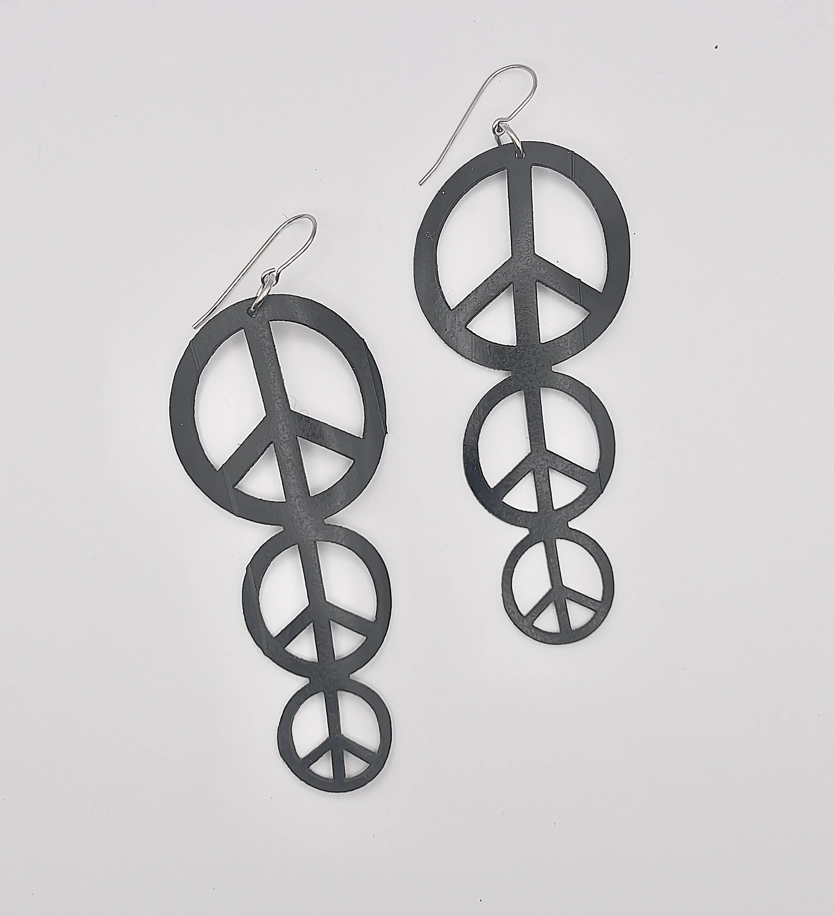 Triple Peace Earring