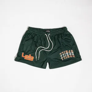 Triple Stack Uphill Shorts Green/Orange