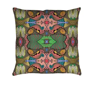 Tulip Mania Throw Pillow