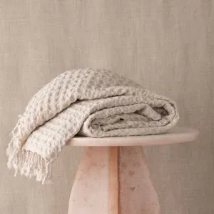 Turkish Cotton Throw Clay