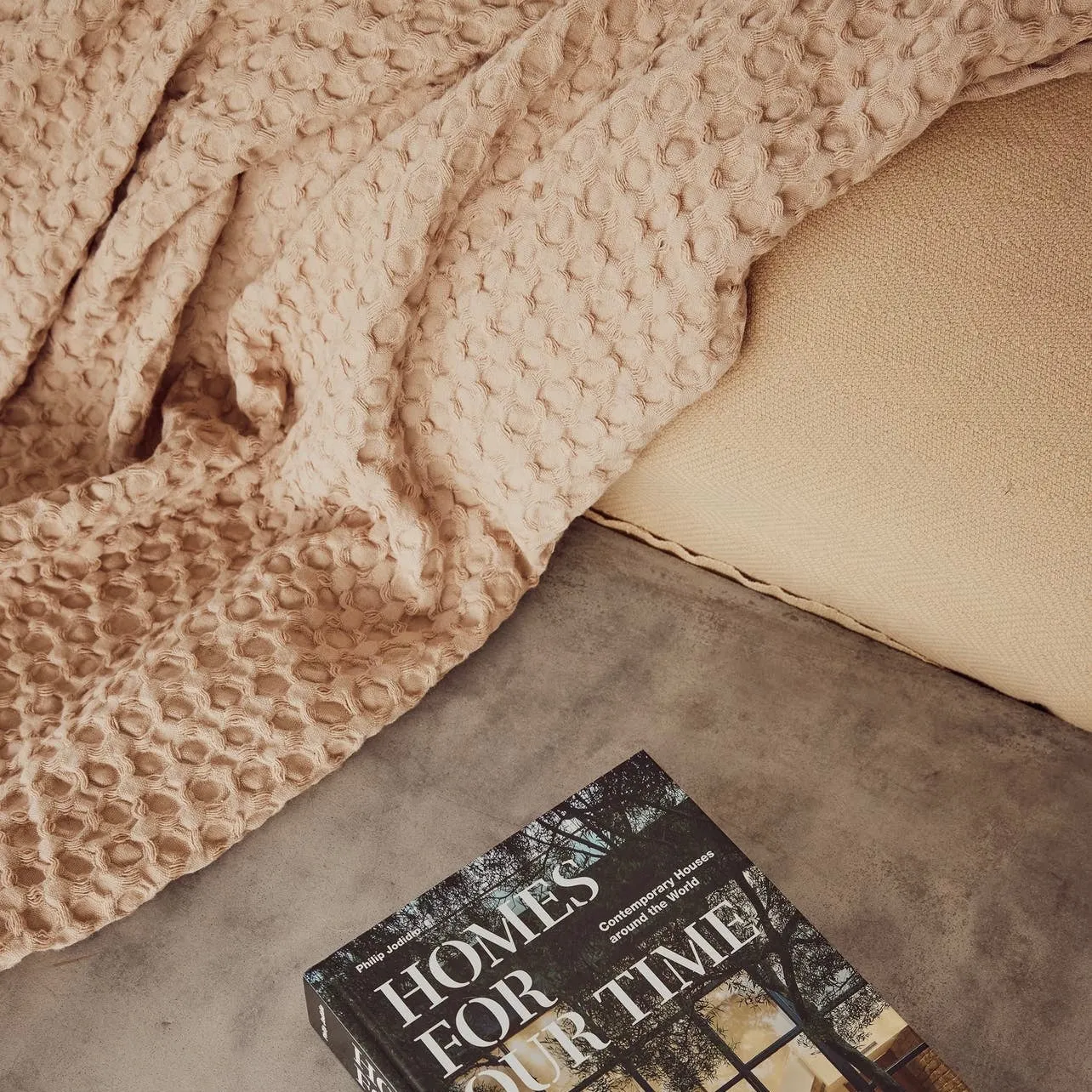Turkish Cotton Throw Nutmeg