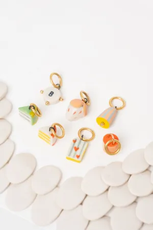 Twenty Two West - Ceramic Jewelry - Mini Seasonal Charms (Assorted Designs)
