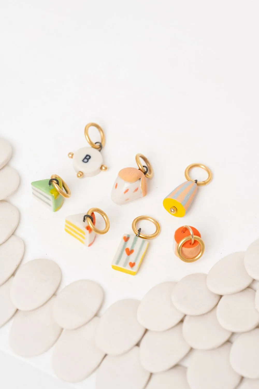 Twenty Two West - Ceramic Jewelry - Mini Seasonal Charms (Assorted Designs)
