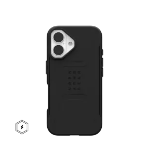 UAG iPhone 16 Magsafe Case Civilian  - Black