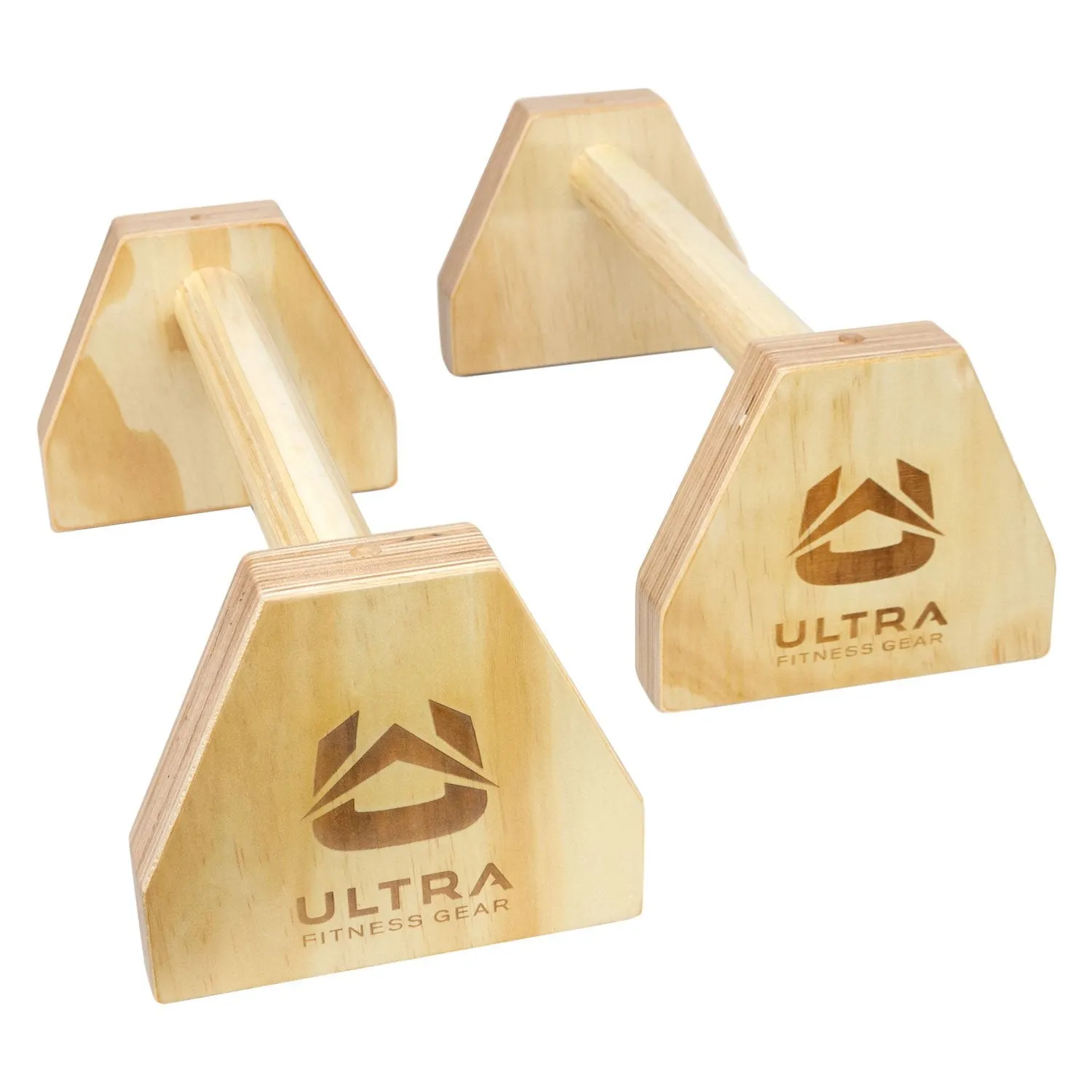 Ultra Fitness Gear 18 Inch Parallettes, Good for L Sits, Jump Throughs, Handstand Pushups & Calisthenics